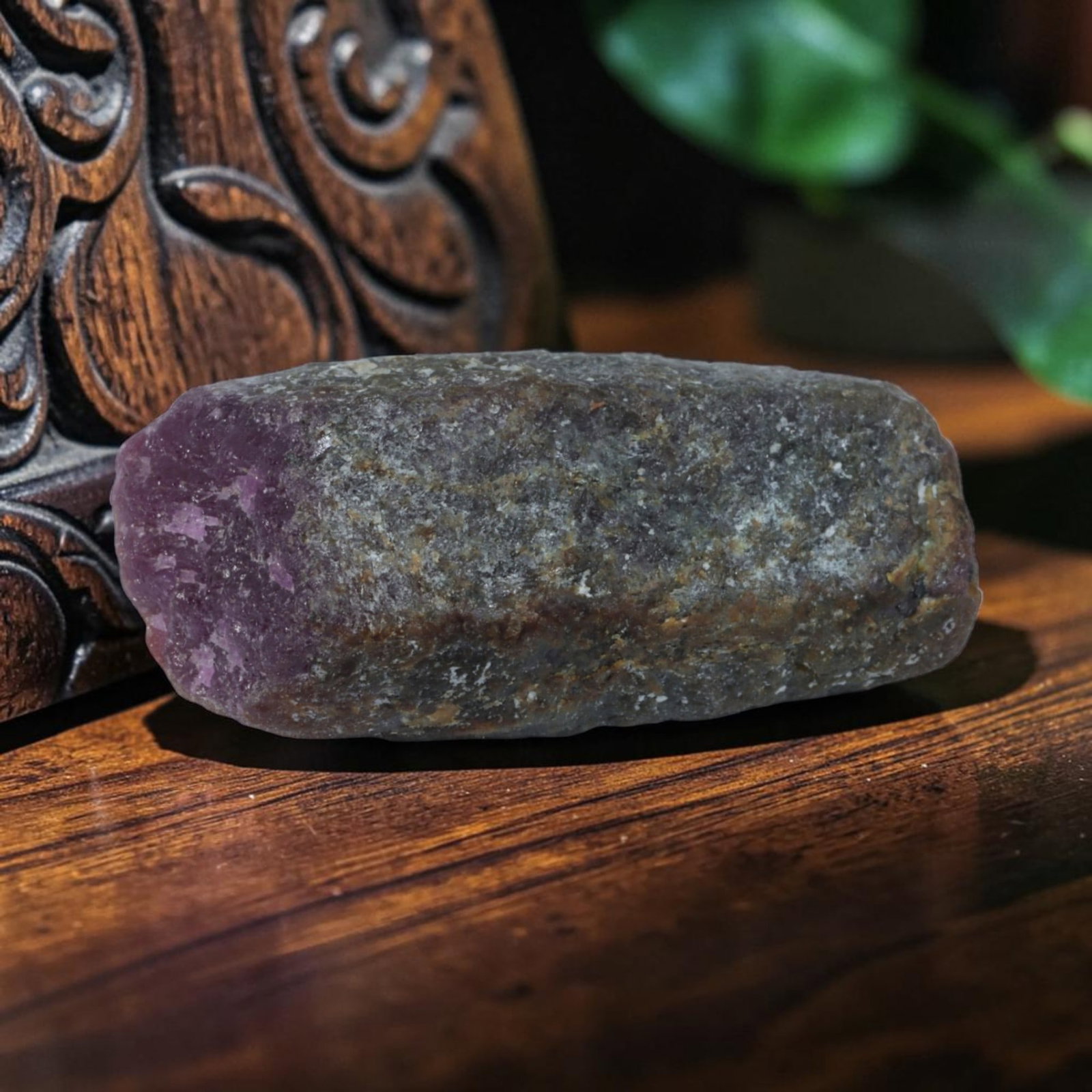 38.93ct Natural Mauritania Ruby Rough (Unheated), 70XA (1 of 2)