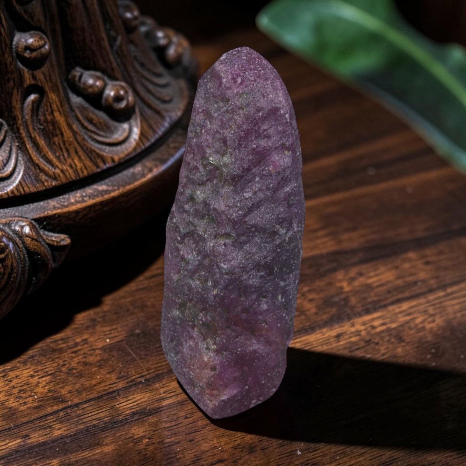 16.75ct Natural Mauritania Ruby Rough (Unheated), 98AM (1 of 2)