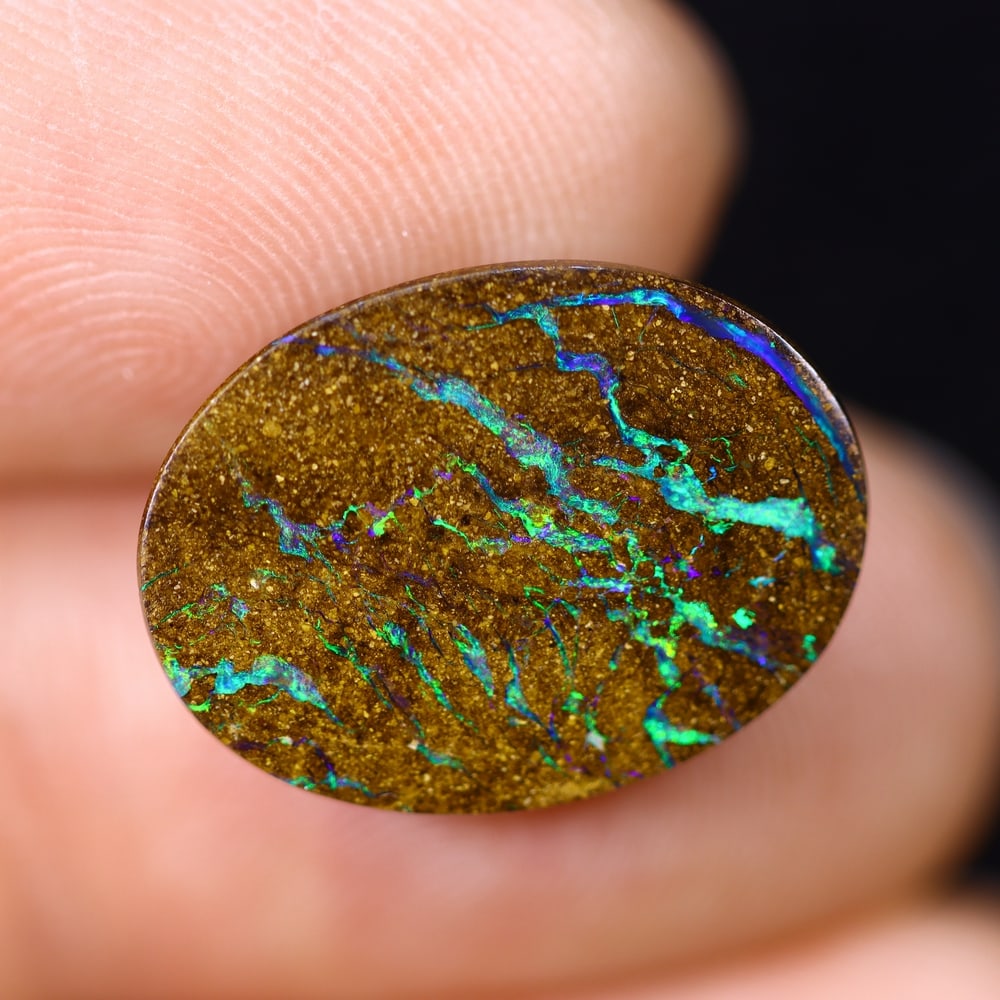 *5.97Ct Boulder Opal - Australian Opal , 194C (1 of 8)