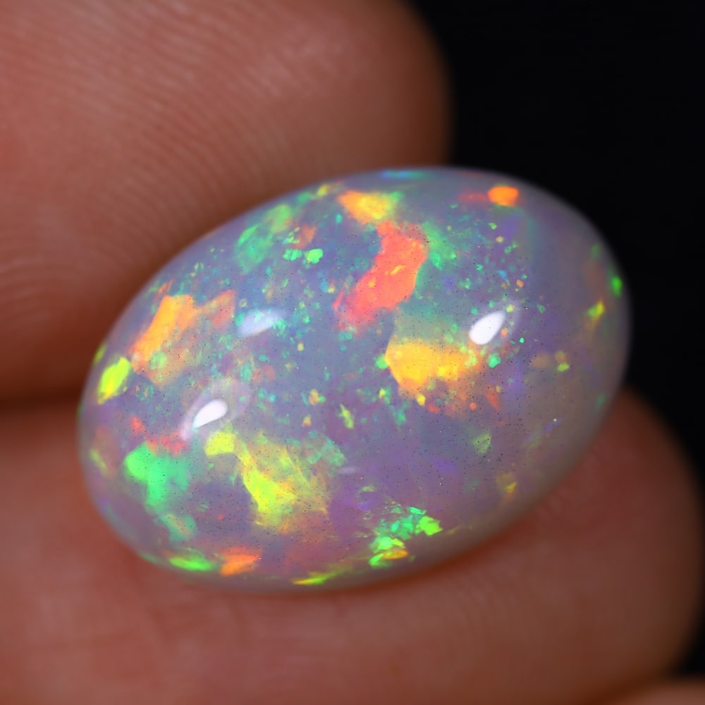 *7.53Ct Welo Opal Polished - Ethiopian Opal , 505E (1 of 7)