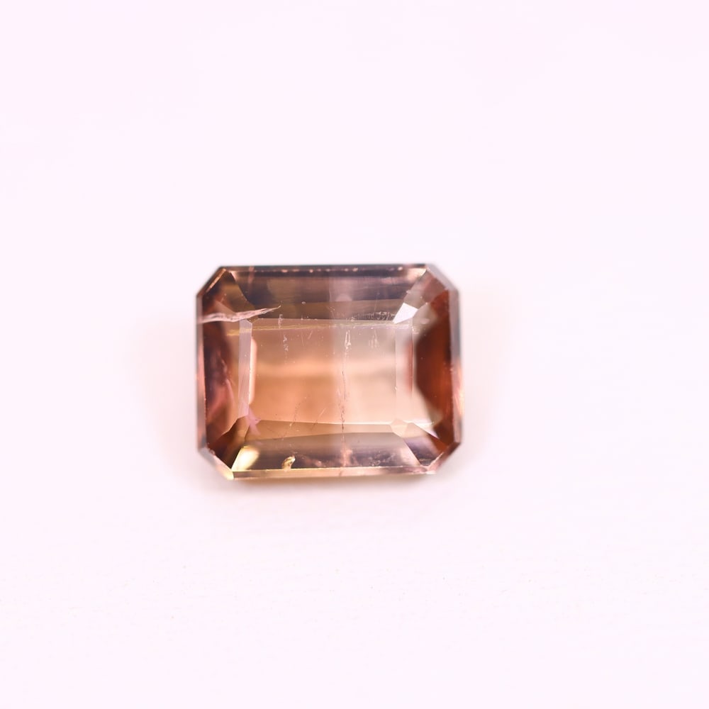 *2.10Ct Natural Watermelon Tourmaline - Bi-Colour Faceted Cut, 153C: Ksmith Heritage Auctioneers Subject: Natural Tourmaline Origin: Africa Carat Weight: 2.10 Ct Dimension: 8x6.4x4.2 mm Type: Faceted, Polished