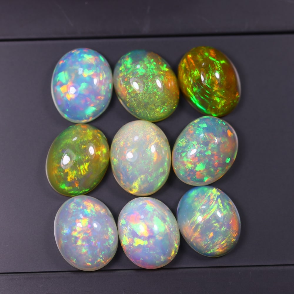 *20.89Ct 11x9mm Welo Opal Lot - Ethiopian Opal, 369C (1 of 7)
