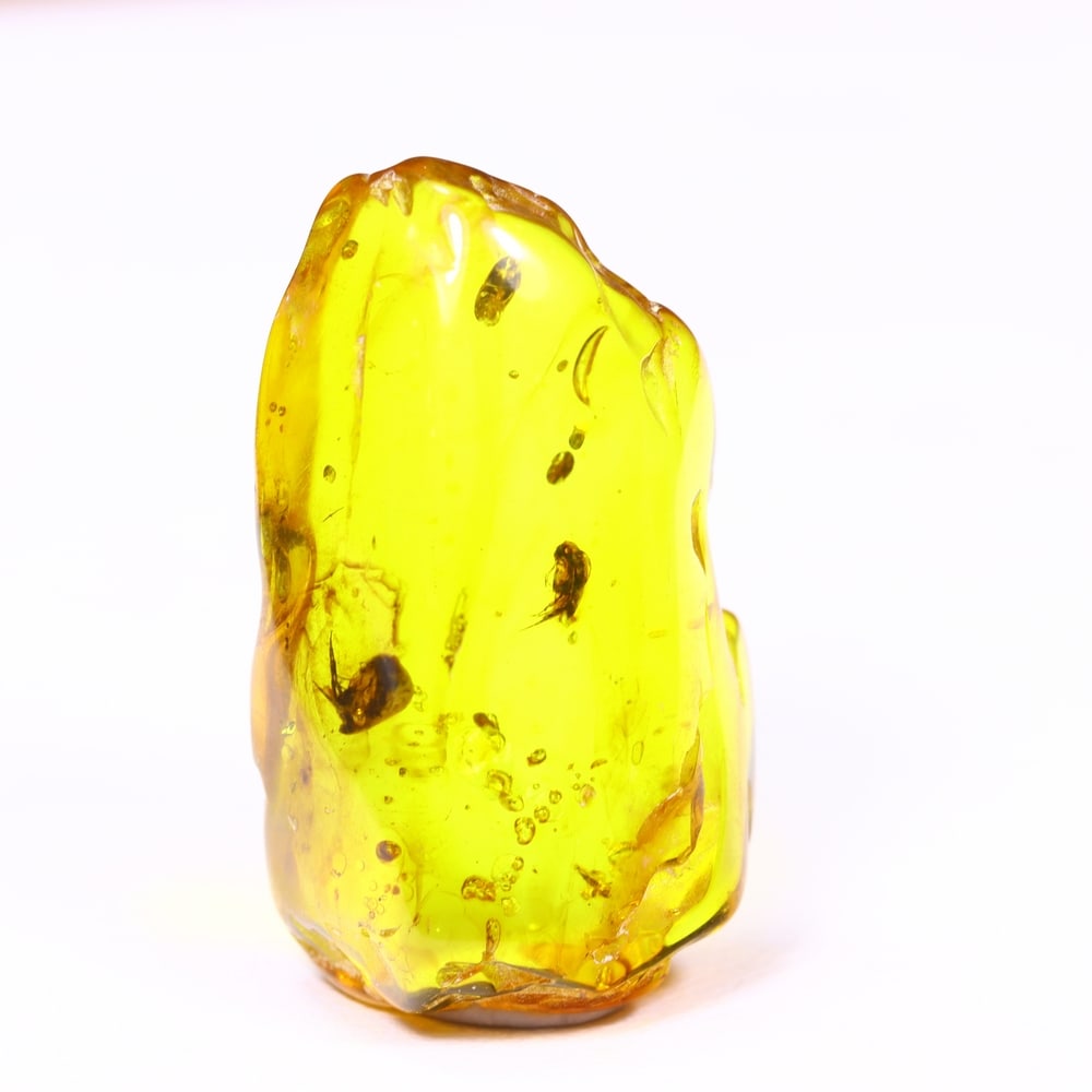 *9.79cts Natural Million Year Old Baltic Insect Amber, 25x15mm , 20C (1 of 2)