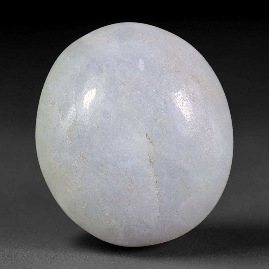 31.76ct Natural Burmese Type A Jadeite Jade Cabochon, 63FA (1 of 2)