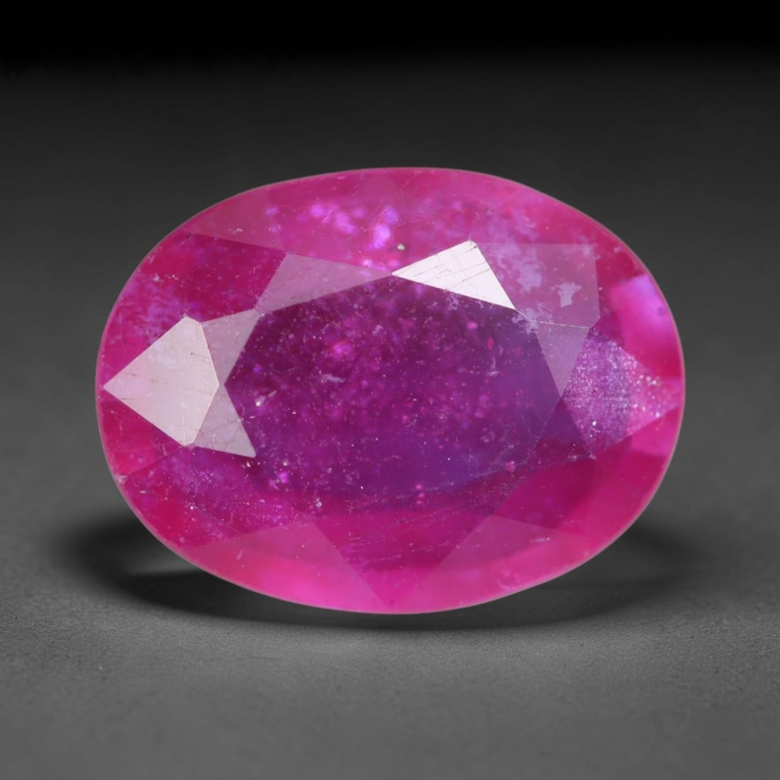 4.57 Carats Natural Madagascar Vivid Magenta Red Ruby Loose Gemstone, 73AH (1 of 1)