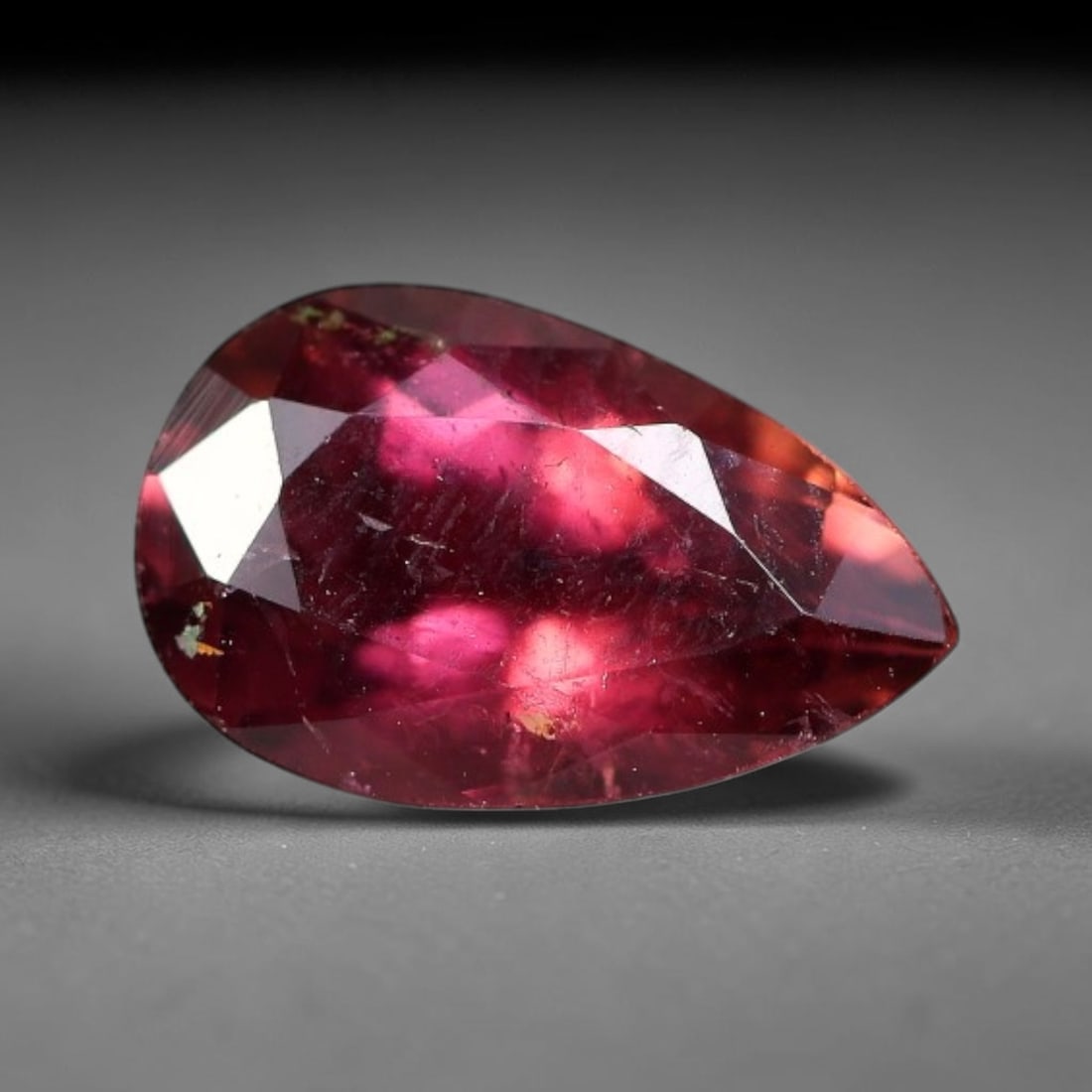 1.30 Carats Natural Mozambique Fancy Color Tourmaline Loose Gemstone, 22FM: This Mozambique fancy color tourmaline carries physical measurements of 9x5.6x4.1mm, representing a fine example of collectible fancy tourmaline sourced from established Mozambican mineral deposits kn