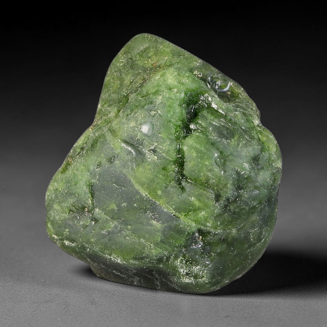 114ct Natural Russian Siberian Deep Forest Green Chrome Diopside Rough, 90AH (1 of 1)