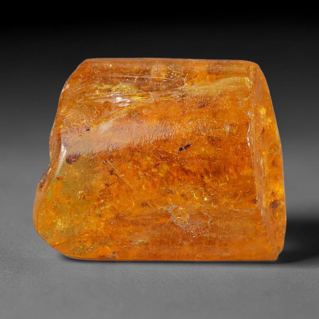 14.42ct Natural Baltic Golden Orange Amber Rough, 18AT (1 of 1)