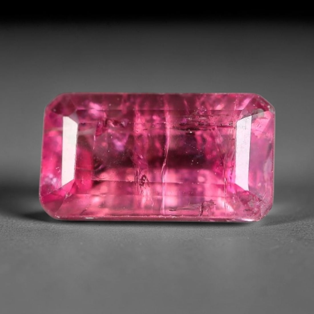 1.35 Carats Natural Mozambique Fancy Color Tourmaline Loose Gemstone, 5FM: This Mozambique fancy color tourmaline carries physical measurements of 8.5x4.7x3.8mm, representing a fine example of collectible fancy tourmaline sourced from established Mozambican mineral deposits 