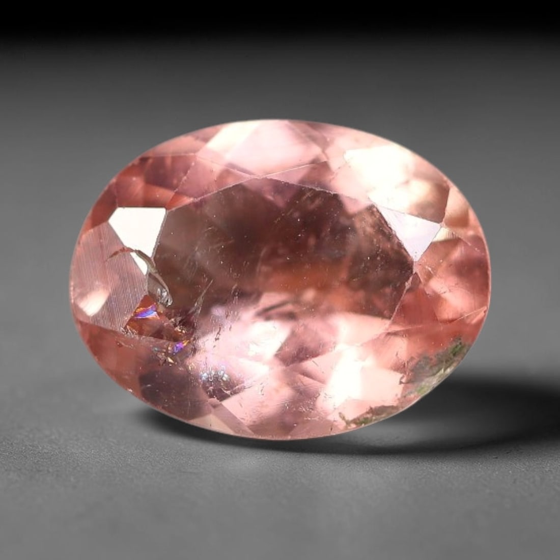 1.44 Carats Natural Mozambique Fancy Color Tourmaline Loose Gemstone, 12FM: This Mozambique fancy color tourmaline carries physical measurements of 8.6x6.6x3.8mm, representing a fine example of collectible fancy tourmaline sourced from established Mozambican mineral deposits 