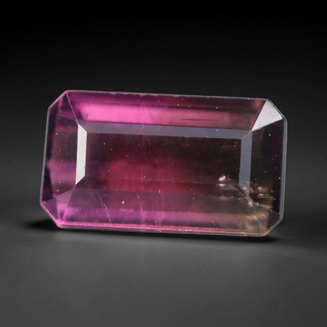 0.97ct Natural Mozambique Fancy Color Tourmaline Loose Gemstone, 76AS: This Mozambique fancy color tourmaline carries physical measurements of 7.7x4.3x2.9mm, representing a fine example of collectible fancy tourmaline sourced from established Mozambican mineral deposits 