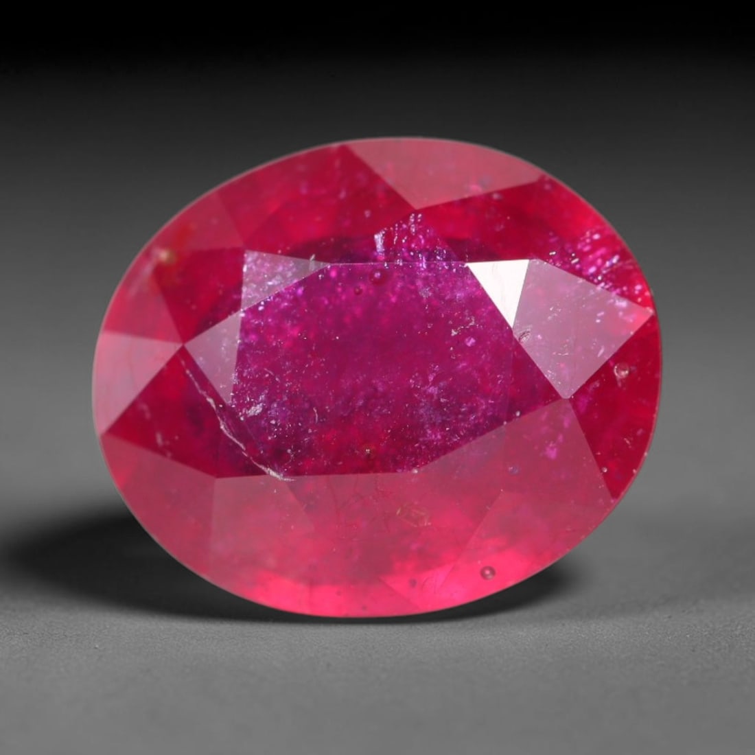 4.17ct Natural Madagascar Vivid Magenta Red Ruby Loose Gemstone, 47BA (1 of 1)