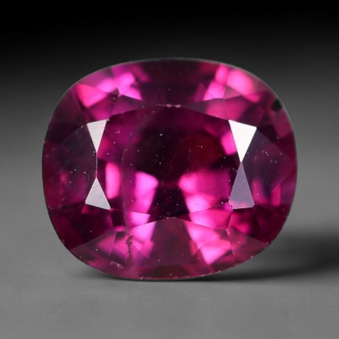 1.95 Carats Natural Mozambique Rich Raspberry Rhodolite Garnet Loose Gemstone, 65FM (1 of 1)