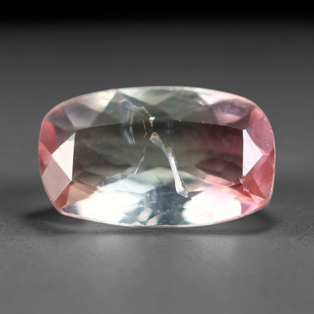 1.26 Carats Natural Mozambique Fancy Color Tourmaline Loose Gemstone, 8FM: This Mozambique fancy color tourmaline carries physical measurements of 9.7x6x3mm, representing a fine example of collectible fancy tourmaline sourced from established Mozambican mineral deposits know