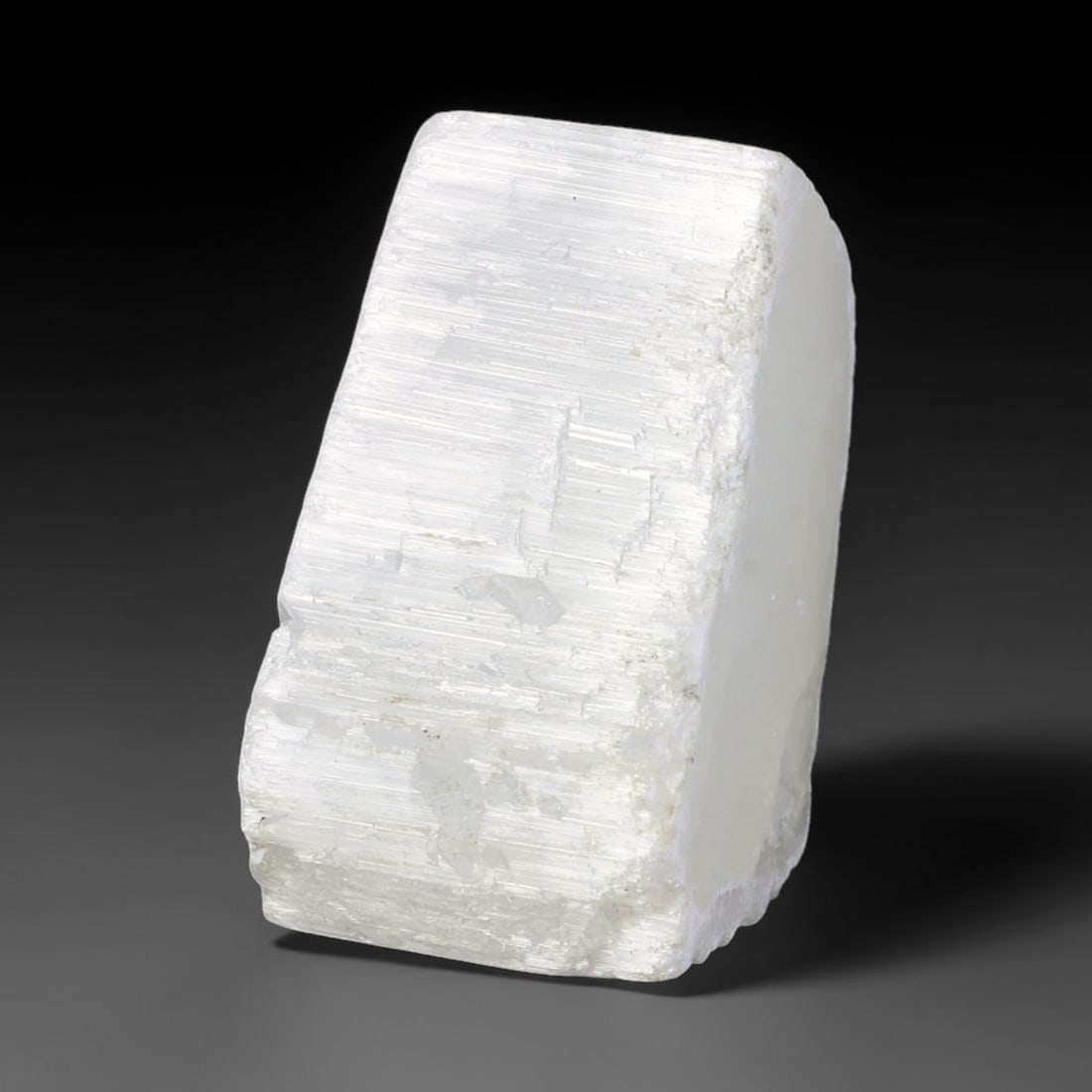 64ct Natural Moroccan Transparent White Selenite Rough Block, 77AH (1 of 2)