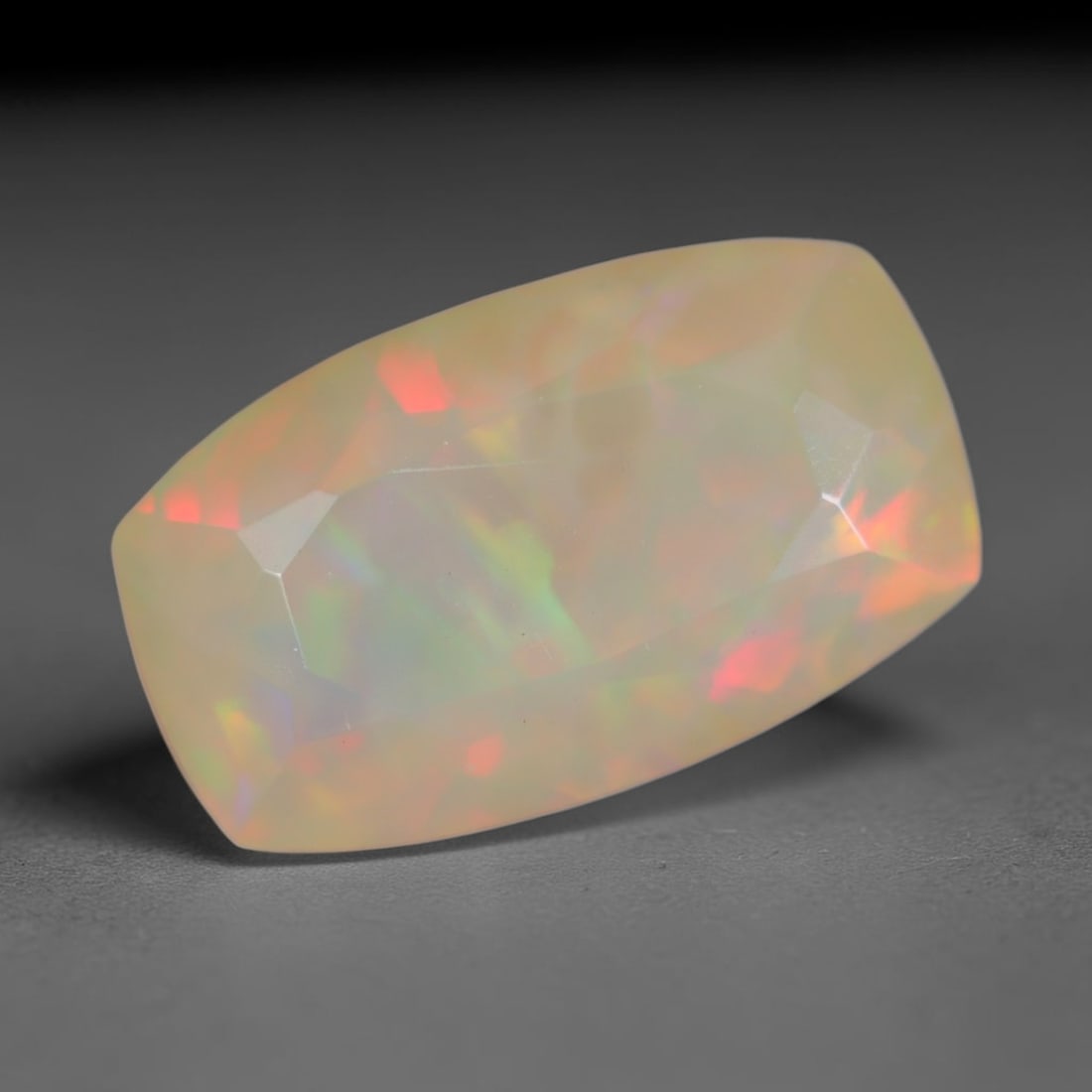 2.57ct Natural Ethiopian Welo Faceted Opal, 10EB (1 of 1)