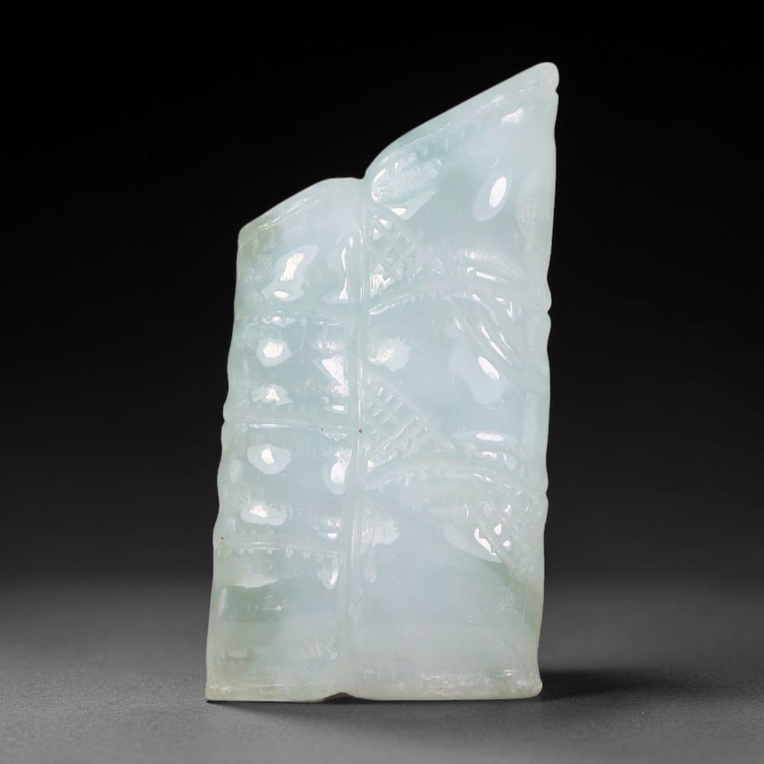 Natural Burmese Type A Jadeite Jade Hand Carved Pendant, 83BL (1 of 2)