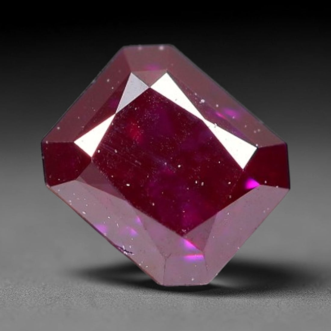 0.20ct Natural Fancy Deep Pink Diamond Loose Gemstone, 26BH: This polished natural fancy diamond features rich deep pink colouration, measured at calibrated dimensions of 3.2x2.7x2.1mm. Carefully proportioned pear faceting delivers dynamic light movement, highl