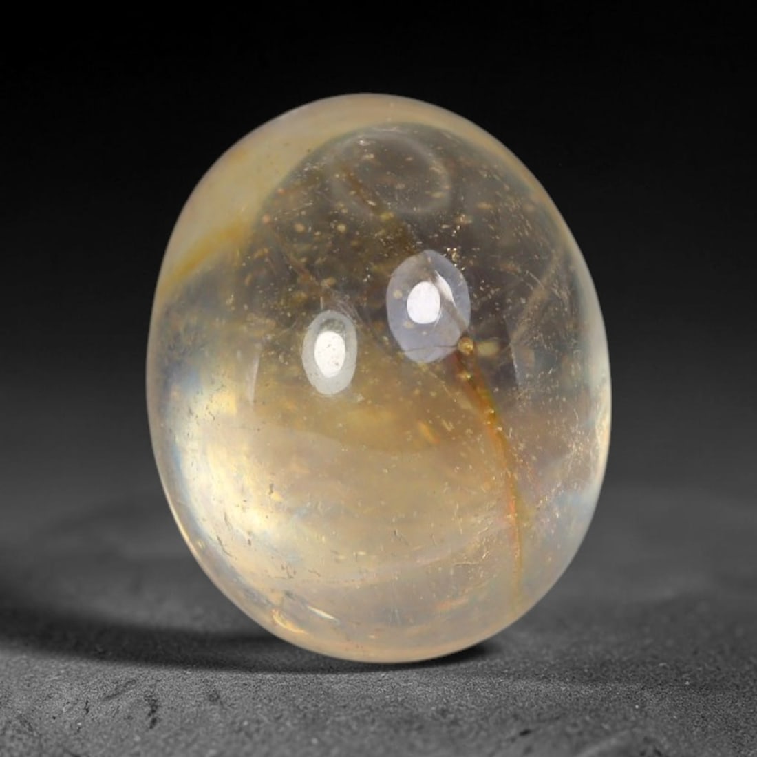 2.85ct Natural Sri Lankan Padparadscha Sapphire Loose Gemstone, 63BA, 63BA: This fully polished Padparadscha sapphire features soft warm peach-orange blended body tone, with faint natural mineral traces scattered throughout its crystalline interior, measured at calibrated dim