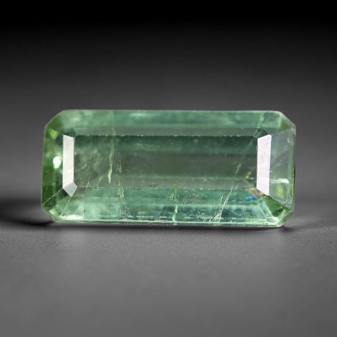 1.88 Carats Natural Mozambique Fancy Color Tourmaline Loose Gemstone, 23FM, 23FM: This Mozambique fancy color tourmaline carries physical measurements of 11.3x5.3x3.2mm, representing a fine example of collectible fancy tourmaline sourced from established Mozambican mineral deposits