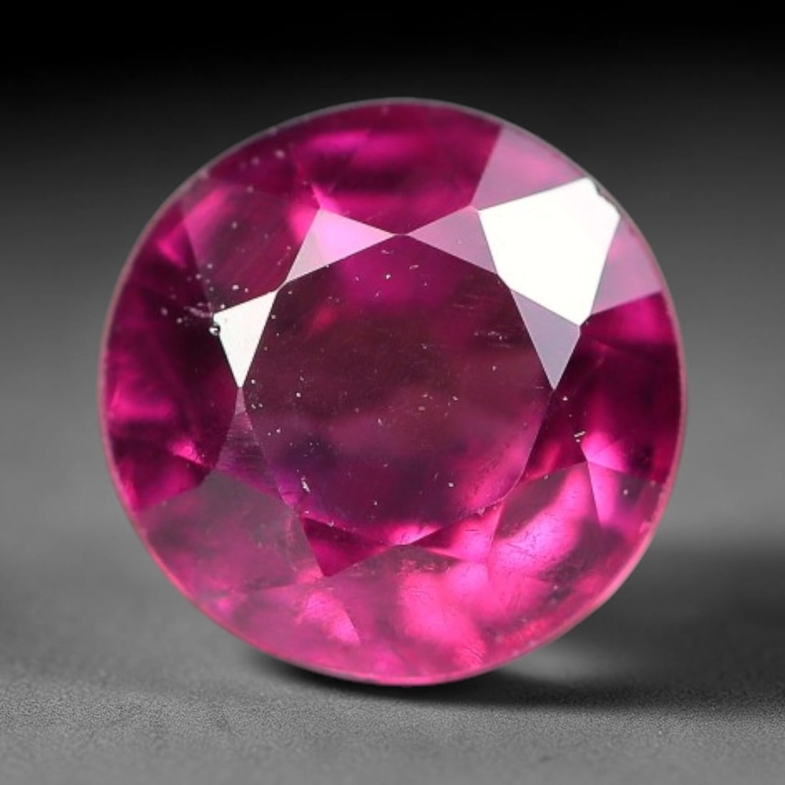 1.08ct Natural Mozambican Deep Rich Red Faceted Almandine Garnet Loose Gemstone, 22BE, 22BE: This expertly faceted garnet features a deep rich red body tone with tiny fine mineral micro-inclusions evenly scattered within its transparent interior, precise polished facet planes maximize light r