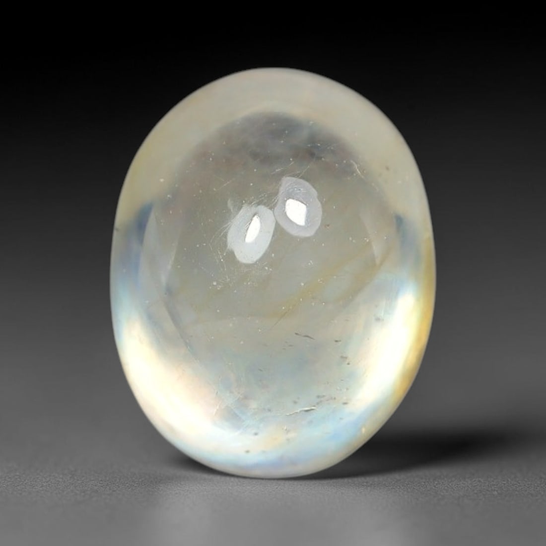 2.00ct Natural Sri Lankan Padparadscha Sapphire Loose Gemstone, 56BF, 56BF: This fully polished Padparadscha sapphire features soft warm peach-orange blended body tone, with faint natural mineral traces scattered throughout its crystalline interior, measured at calibrated dim