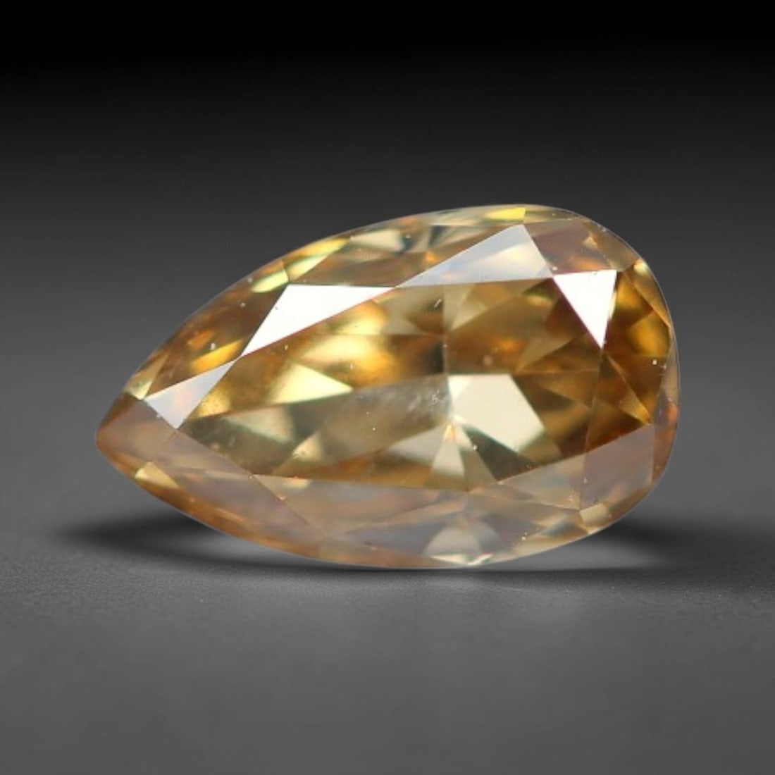 0.21ct Untreated Natural Fancy Diamond Loose Gemstone, 74BH: This fully polished untreated natural fancy diamond features inherent internal mineral markings characteristic of natural diamond formation, measured at calibrated dimensions of 4.9x3x1.8mm. Precision