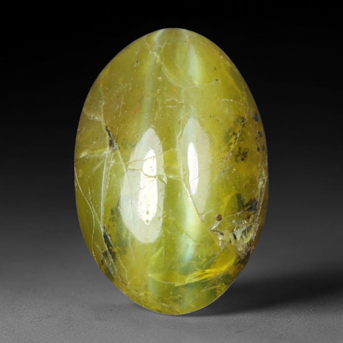 1.81 Carats Natural Ceylon Chrysoberyl Cat's Eye Loose Gemstone, 95AK (1 of 1)