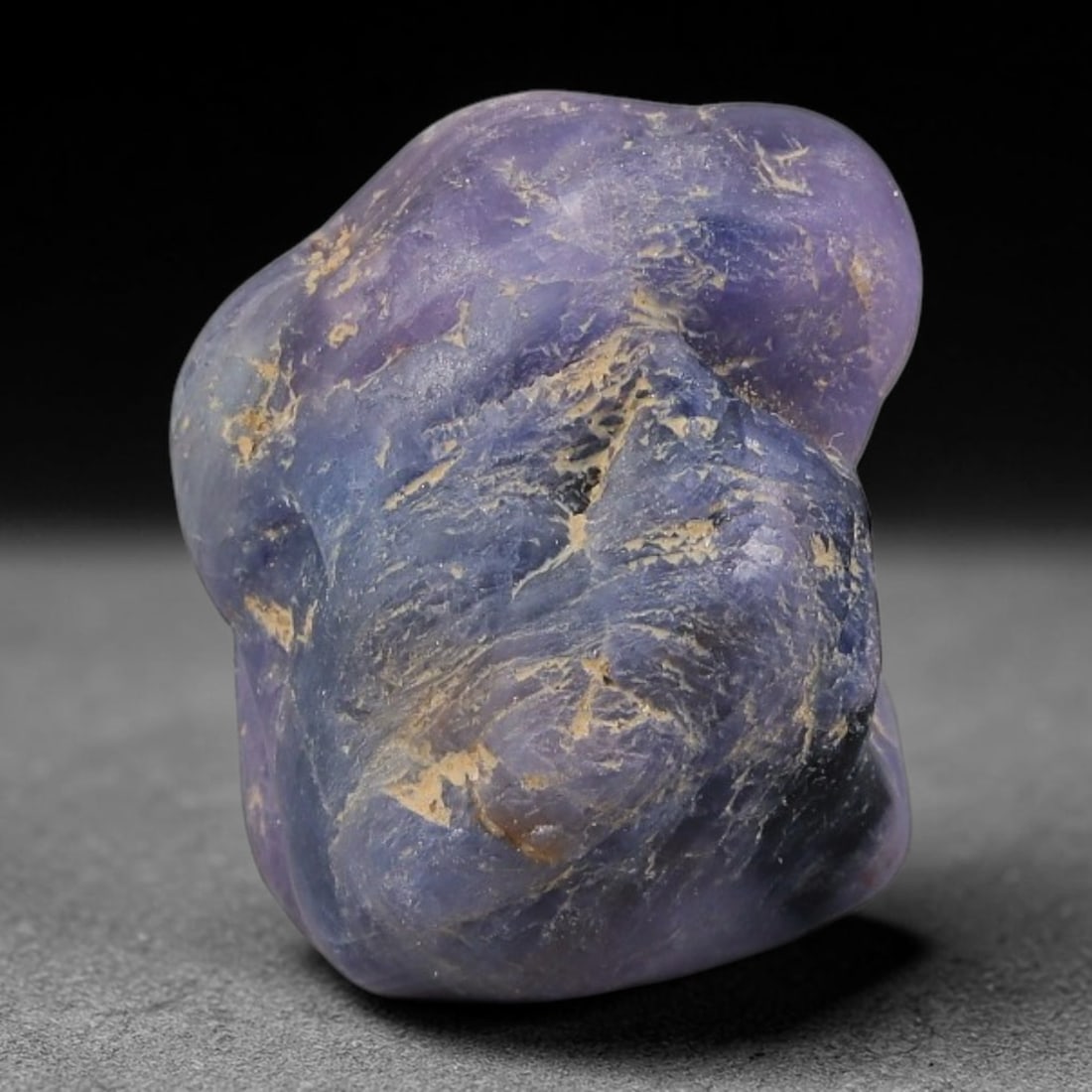 31.26ct Natural Unheated Sri Lankan Purplish Blue Sapphire Rough, 91FC (1 of 2)
