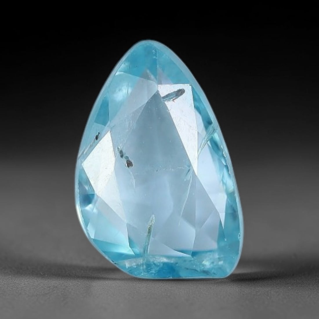 1.54ct Natural Cambodian Blue Zircon Rose Cut Loose Gemstone, 56BV: This fascinating rose cut gemstone is natural blue zircon sourced from Cambodia. The vintage-inspired rose cut facets create soft, diffused light return that beautifully showcases its vivid saturated 