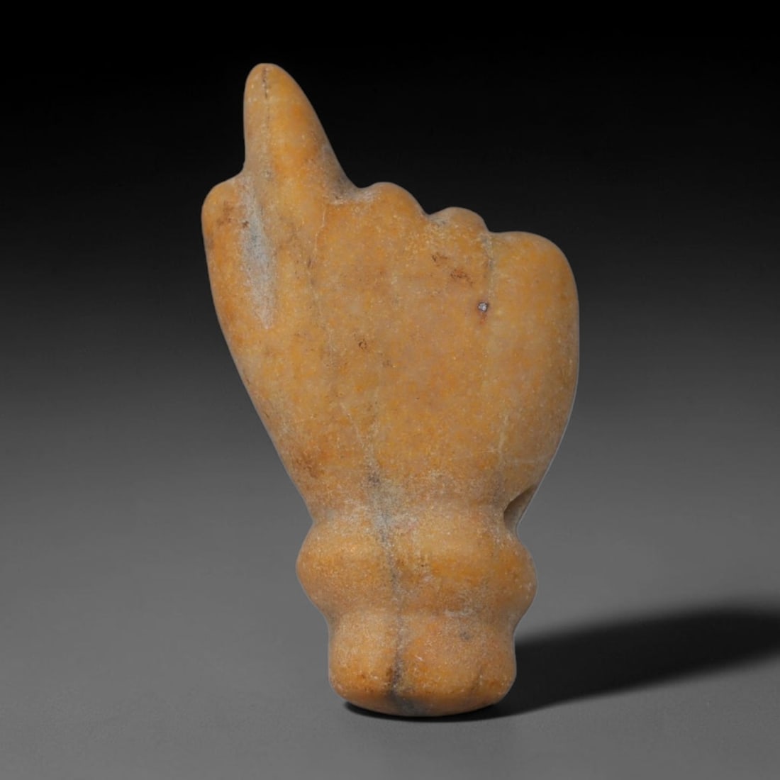 Ancient Egyptian Steatite Hand Carved Protective Amulet, 42AP (1 of 1)