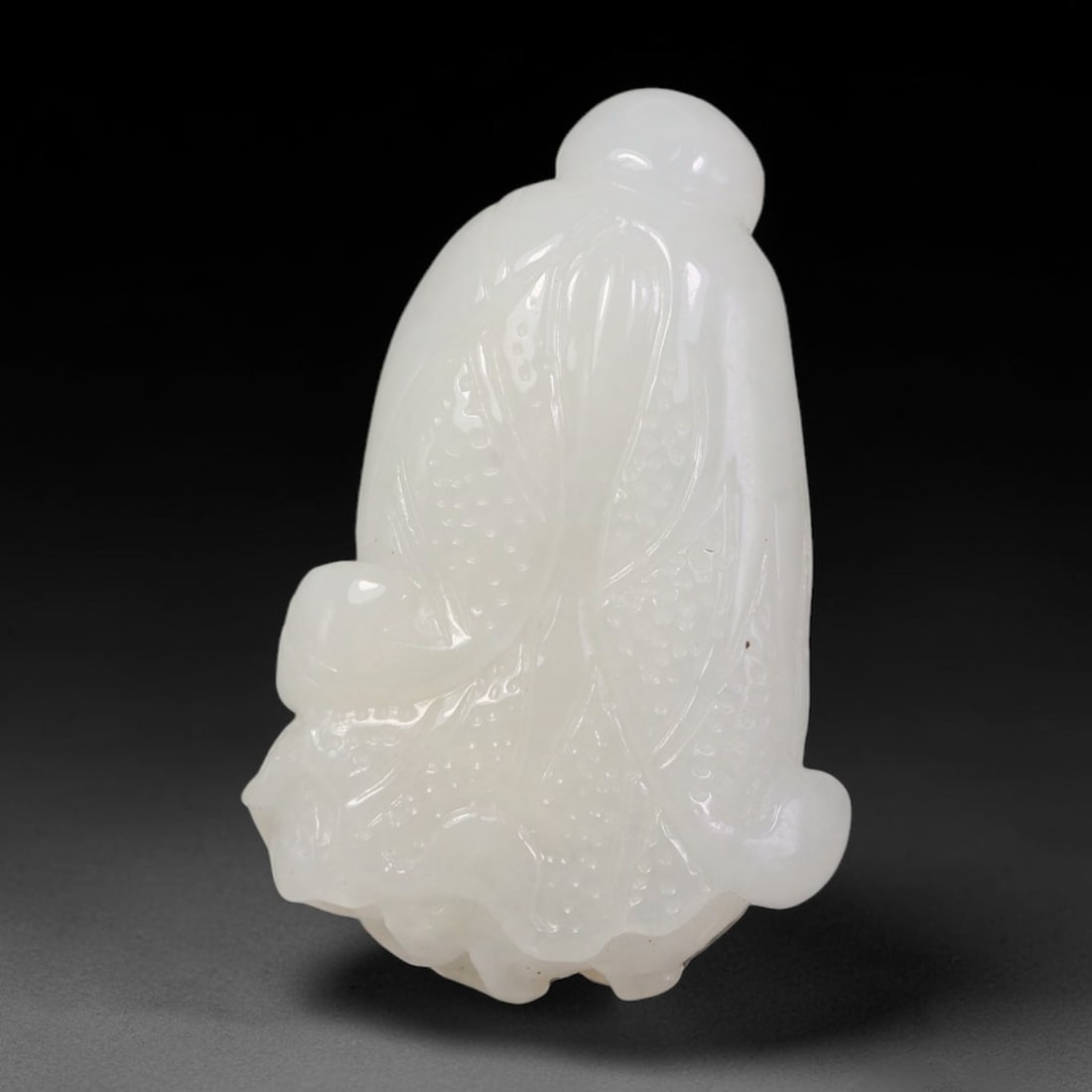 Natural Burmese Type A Jadeite Jade Hand Carved Pendant, 53BP: Artisan hand-carved untreated Burmese Type A jadeite jade pendant measuring 31x20 mm. Carefully sculpted with detailed relief craftsmanship and finished with a smooth glossy polish. Authentic Type A j