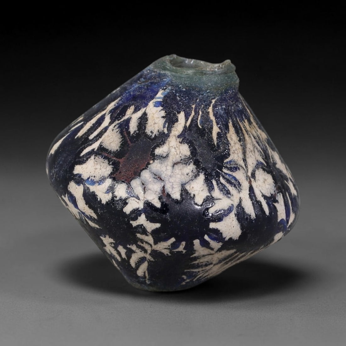 Antique Borneo Glass Trade Bead - 18mm Vintage Handcrafted Bead, 6AA: Antique Borneo glass beads hold deep cultural and historical significance within Southeast Asian maritime trade networks. For centuries, these glass spheres circulated as vital currency, ceremonial ta