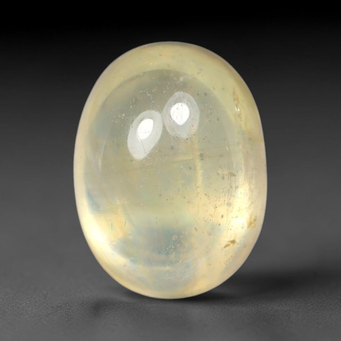 2.30ct Natural Sri Lankan Padparadscha Sapphire Loose Gemstone, 72BF: This fully polished Padparadscha sapphire features soft warm peach-orange blended body tone, with faint natural mineral traces scattered throughout its crystalline interior, measured at calibrated dim