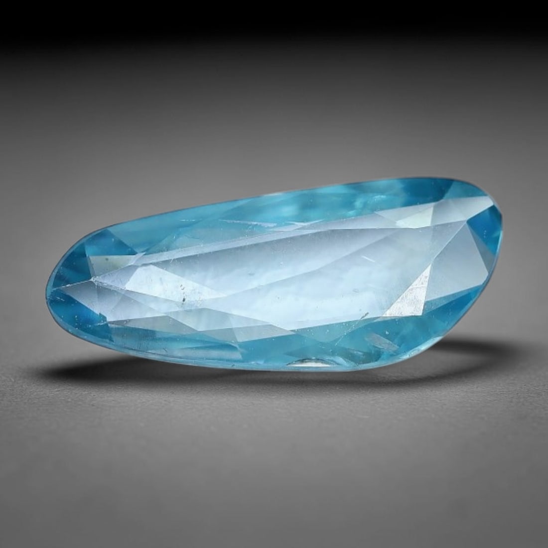 1.62ct Natural Cambodian Blue Zircon Rose Cut Loose Gemstone, 63BV: This fascinating rose cut gemstone is natural blue zircon sourced from Cambodia. The vintage-inspired rose cut facets create soft, diffused light return that beautifully showcases its vivid saturated 