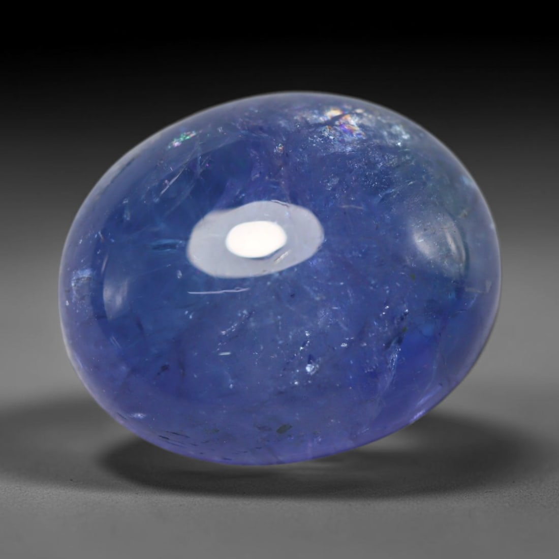 11.50ct Natural Tanzanian Tanzanite Oval Cabochon Loose Gemstone, 76BZ (1 of 1)