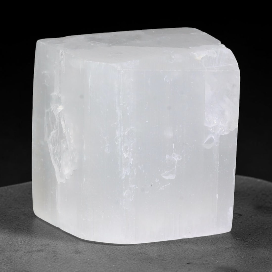 80ct Natural Moroccan Transparent White Selenite Rough Block, 81AH (1 of 2)