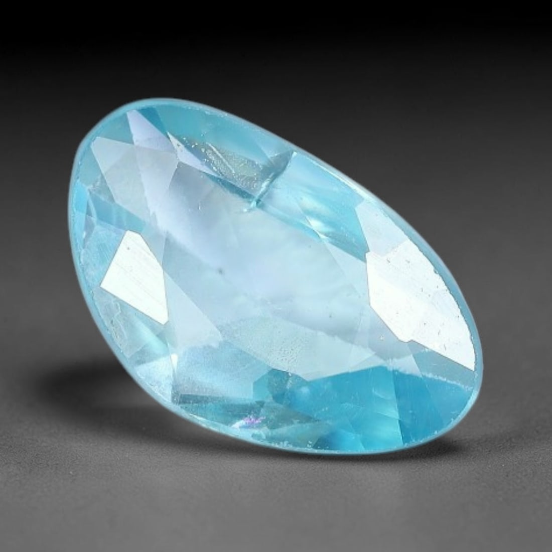 1.70ct Natural Cambodian Blue Zircon Rose Cut Loose Gemstone, 40BV: This fascinating rose cut gemstone is natural blue zircon sourced from Cambodia. The vintage-inspired rose cut facets create soft, diffused light return that beautifully showcases its vivid saturated 