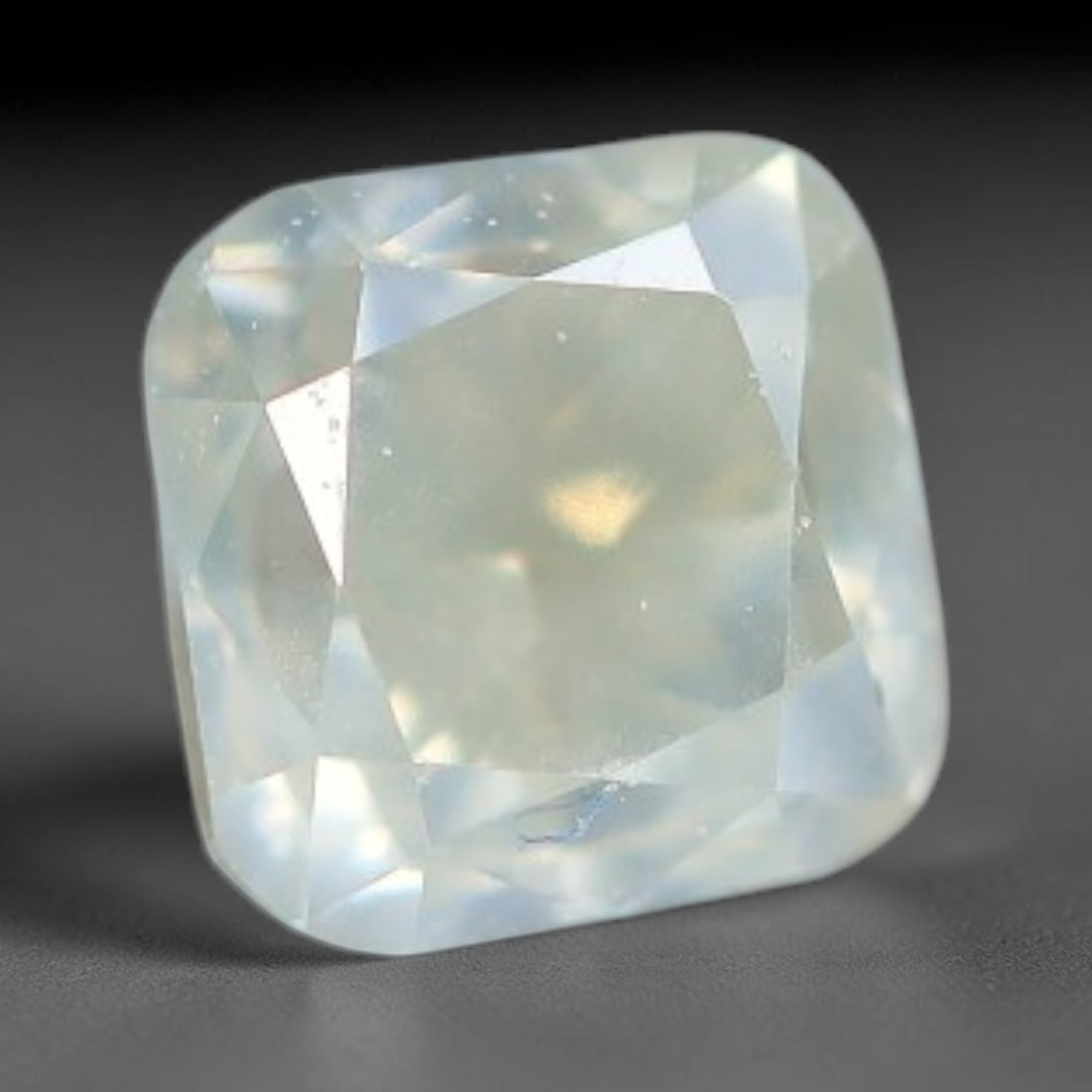 0.21ct Untreated Natural Fancy Diamond Loose Gemstone, 67BH: This fully polished untreated natural fancy diamond features inherent internal mineral markings characteristic of natural diamond formation, measured at calibrated dimensions of 3x2.9x2.4mm. Precision