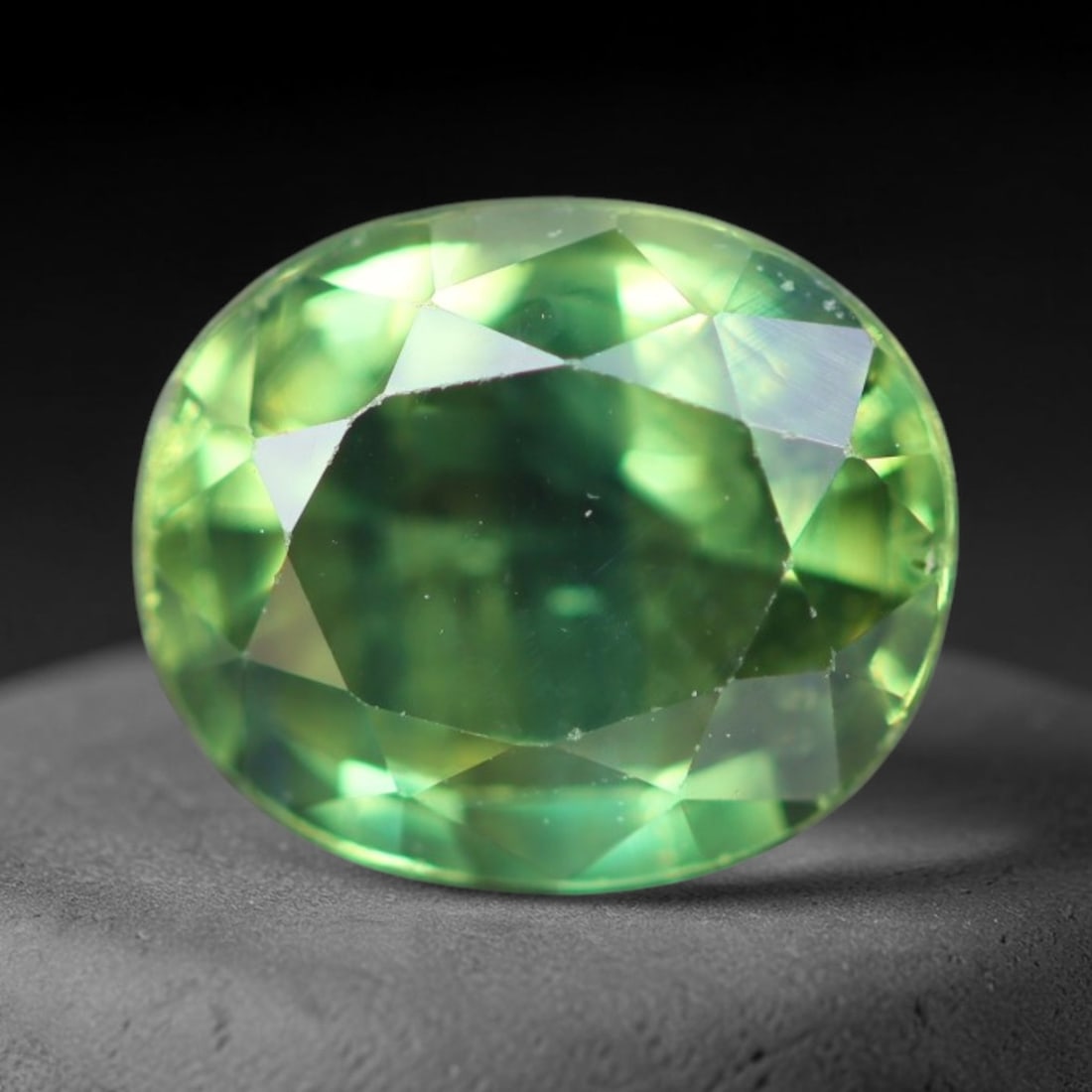 1.27ct Natural Australian Teal Faceted Sapphire Loose Gemstone, 14BA: This skillfully faceted sapphire features rich saturated body tone with fine microscopic mineral inclusions scattered evenly across its polished reflective planes within its 7x5.9x3.3mm calibrated dim