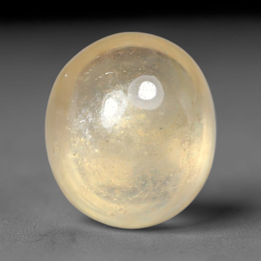 3.56ct Natural Sri Lankan Padparadscha Sapphire Loose Gemstone, 55BF: This fully polished Padparadscha sapphire features soft warm peach-orange blended body tone, with faint natural mineral traces scattered throughout its crystalline interior, measured at calibrated dim