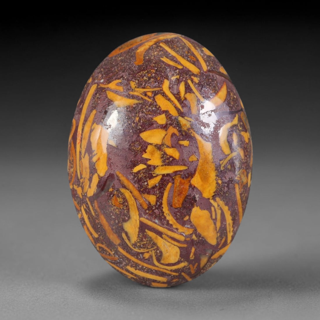 14.75ct Natural Mariam Jasper (Calligraphy Stone) Cabochon Loose Gemstone, 7AK (1 of 1)