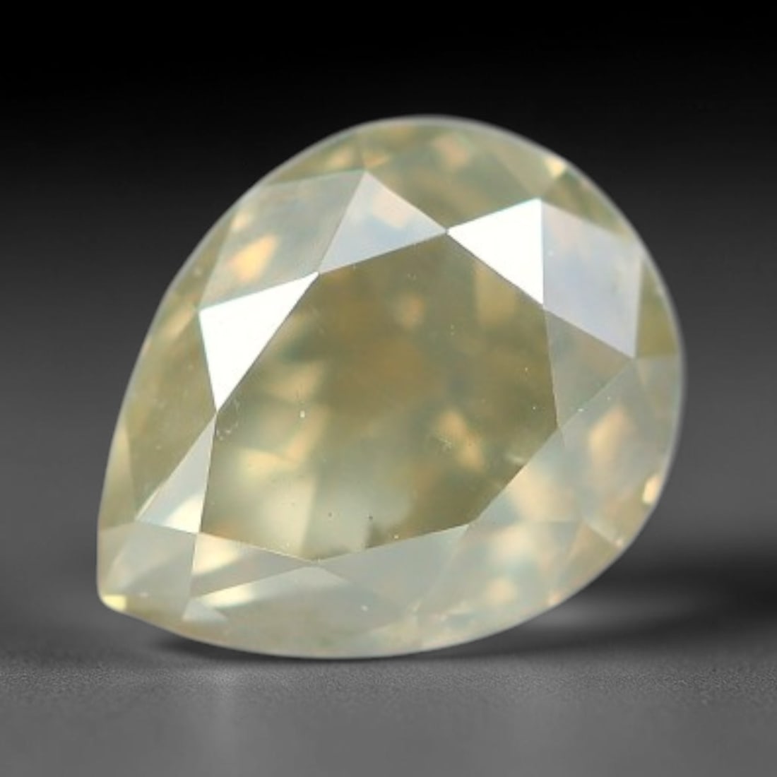 0.28ct Untreated Natural Fancy Diamond Loose Gemstone, 80BH: This fully polished untreated natural fancy diamond features inherent internal mineral markings characteristic of natural diamond formation, measured at calibrated dimensions of 4.4x3.5x2.5mm. Precisi