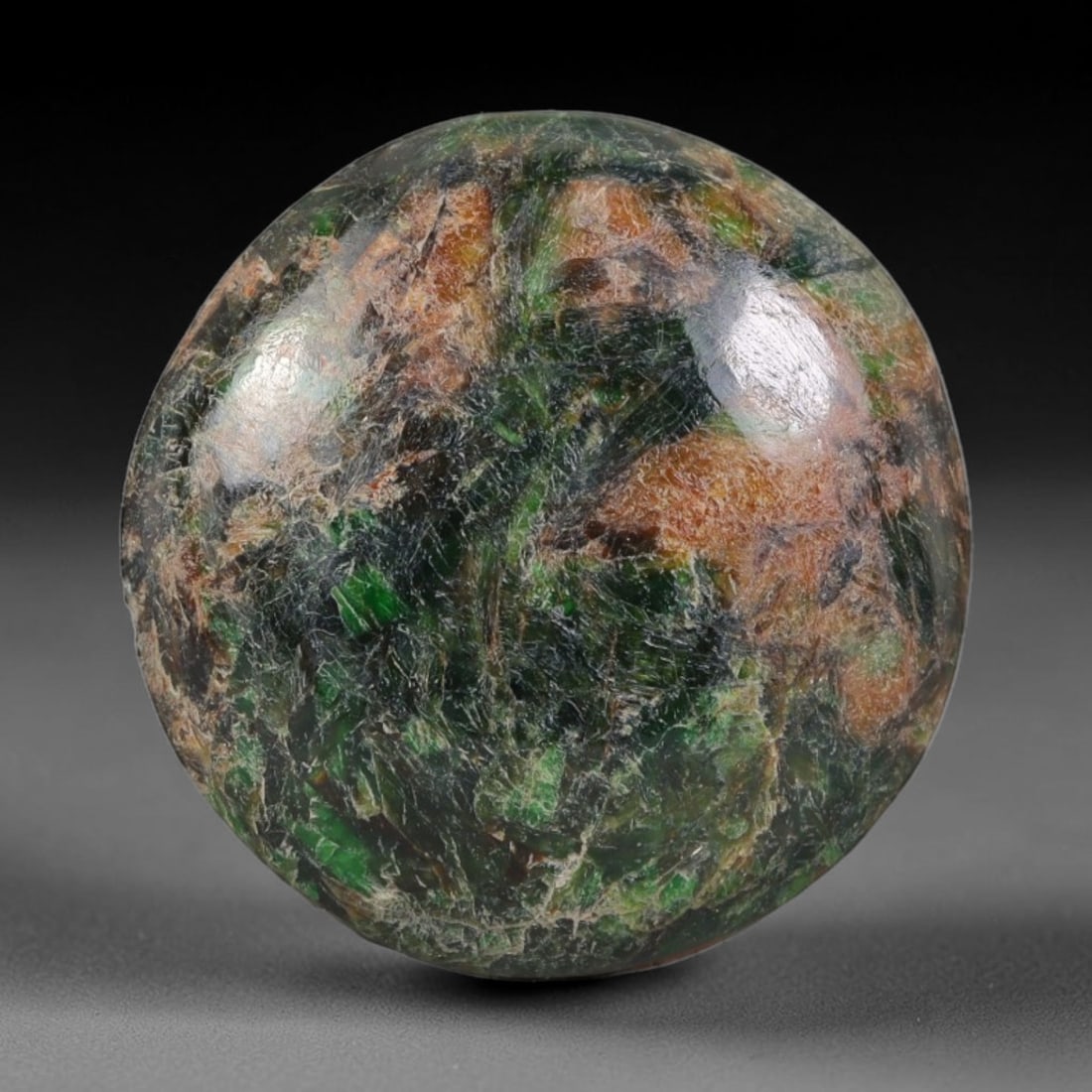 10.71ct Natural Burmese Type A Jadeite Jade Cabochon, 69AL: This single loose natural Burmese Type A jadeite jade cabochon, fully untreated with no dyeing, bleaching or resin impregnation, this genuine Type A jade retains its all-natural crystalline structure 