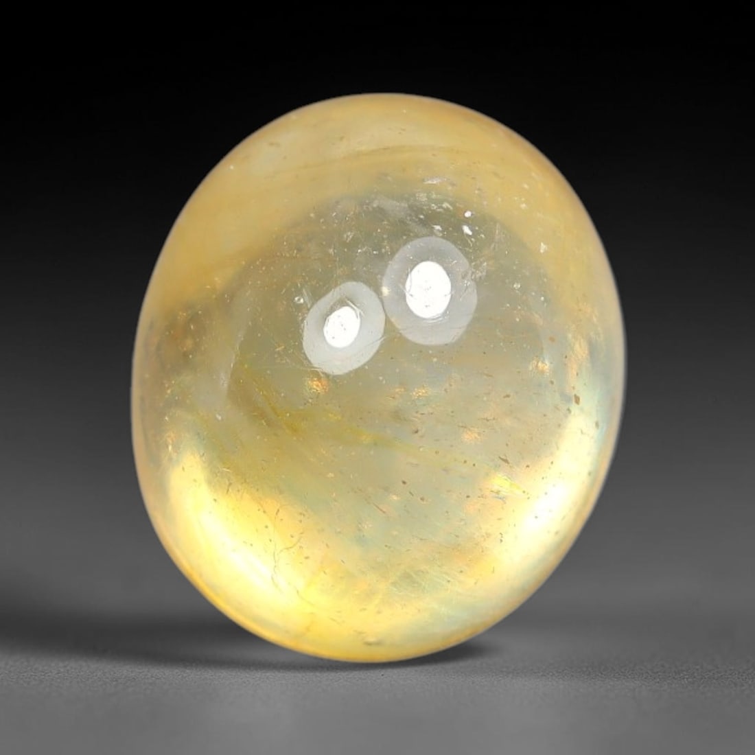 2.86ct Natural Sri Lankan Padparadscha Sapphire Loose Gemstone, 73BF: This fully polished Padparadscha sapphire features soft warm peach-orange blended body tone, with faint natural mineral traces scattered throughout its crystalline interior, measured at calibrated dim