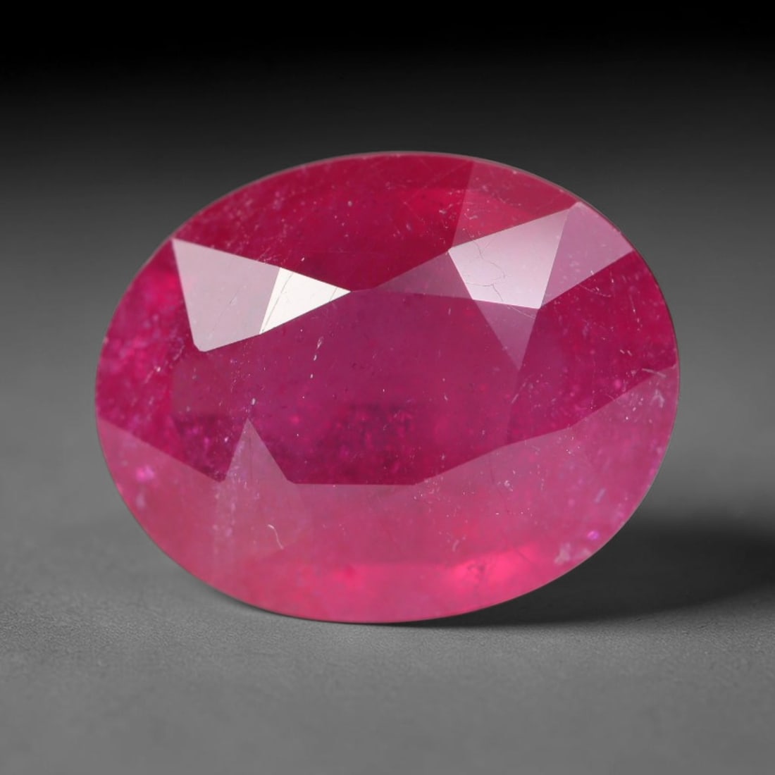 4.02ct Natural Madagascar Vivid Magenta Red Ruby Loose Gemstone, 30BA (1 of 1)
