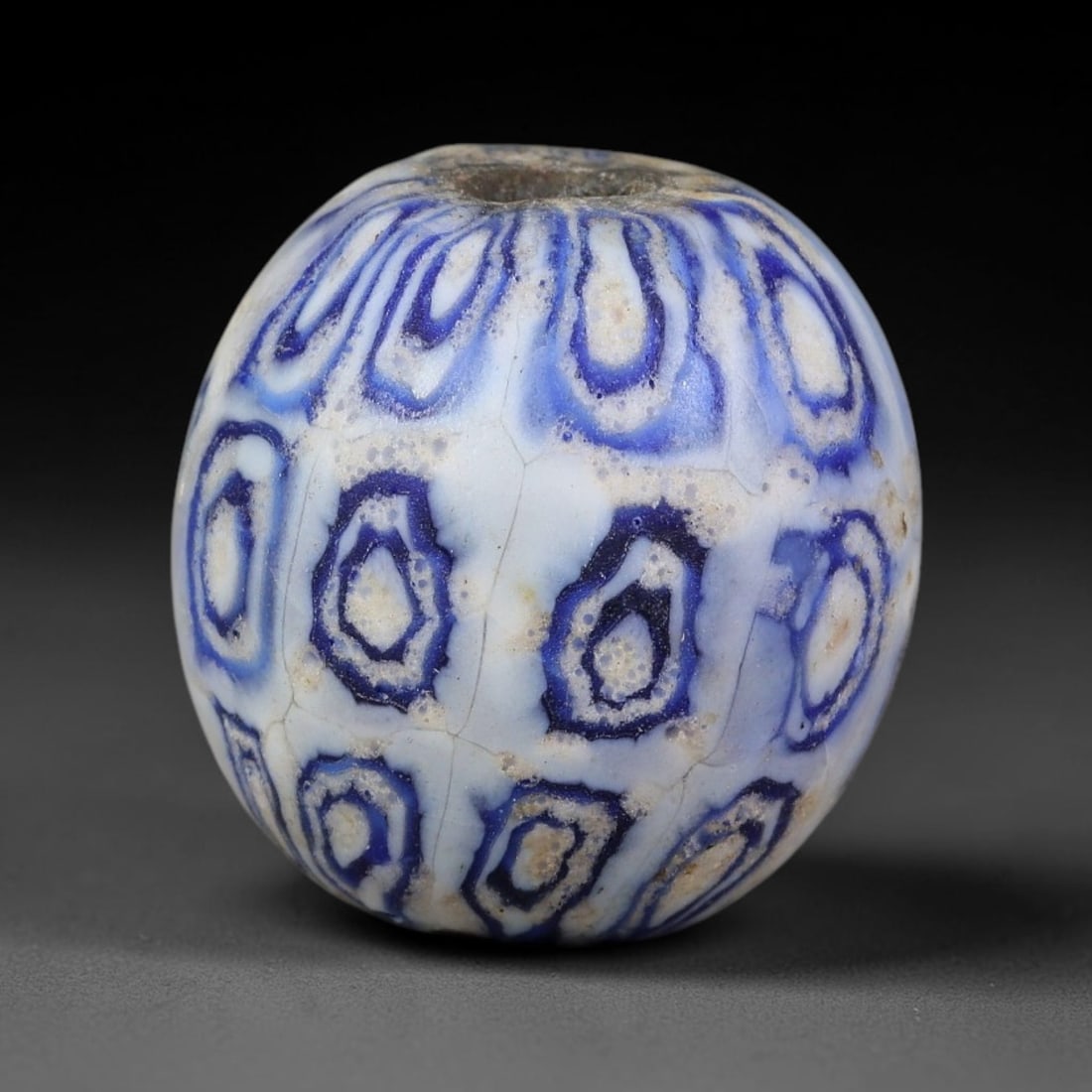 Antique Borneo Glass Trade Bead - 18mm Vintage Handcrafted Bead, 16AA: Antique Borneo glass beads hold deep cultural and historical significance within Southeast Asian maritime trade networks. For centuries, these glass spheres circulated as vital currency, ceremonial ta