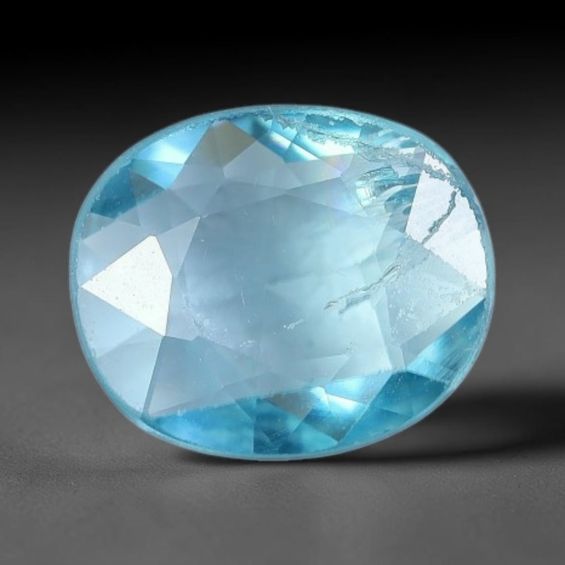 1.67ct Natural Cambodian Blue Zircon Rose Cut Loose Gemstone, 26BV: This fascinating rose cut gemstone is natural blue zircon sourced from Cambodia. The vintage-inspired rose cut facets create soft, diffused light return that beautifully showcases its vivid saturated 