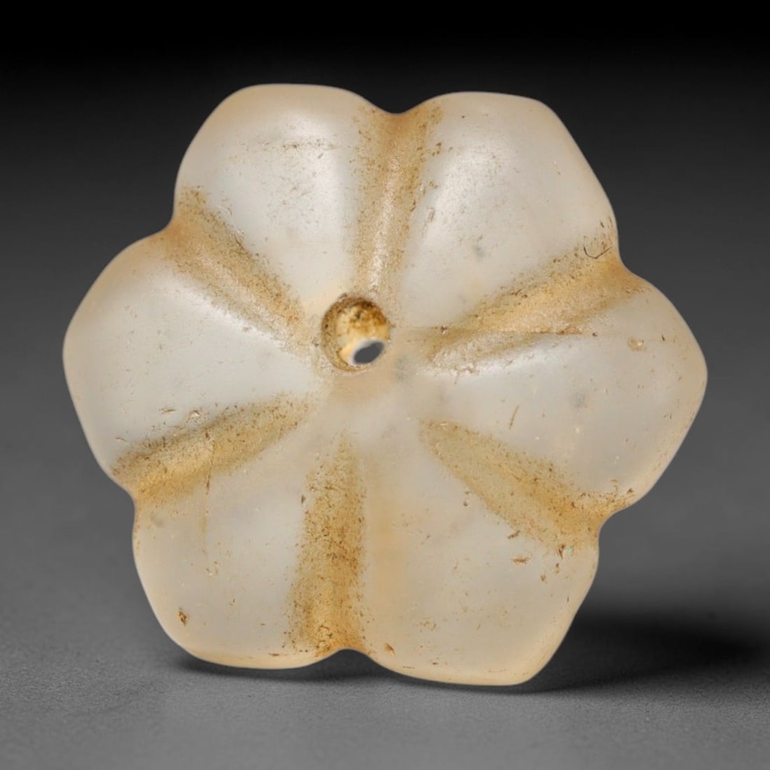 Ancient Medieval Coptic Christian Egyptian Culture Rock Crystal Amulet (300-1000 CE), 92FY (1 of 1)