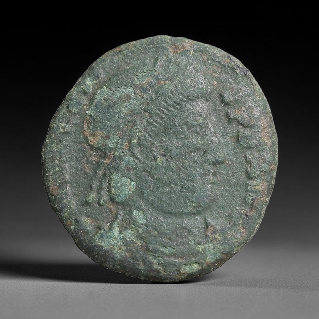 Authentic Ancient Imperial Roman Provincial AE Bronze Coin Original Burial Patina, 23BT: This genuine ancient bronze provincial coin originates from the Imperial Roman era, minted at regional provincial mints throughout the Roman Empire to facilitate local trade and civic economic activit